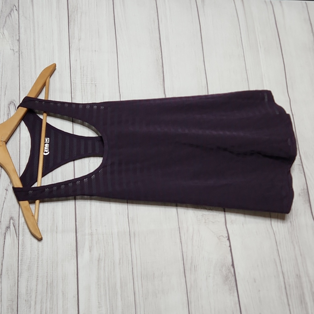 ZYIA Medium Cubana Racerback Tank Plum